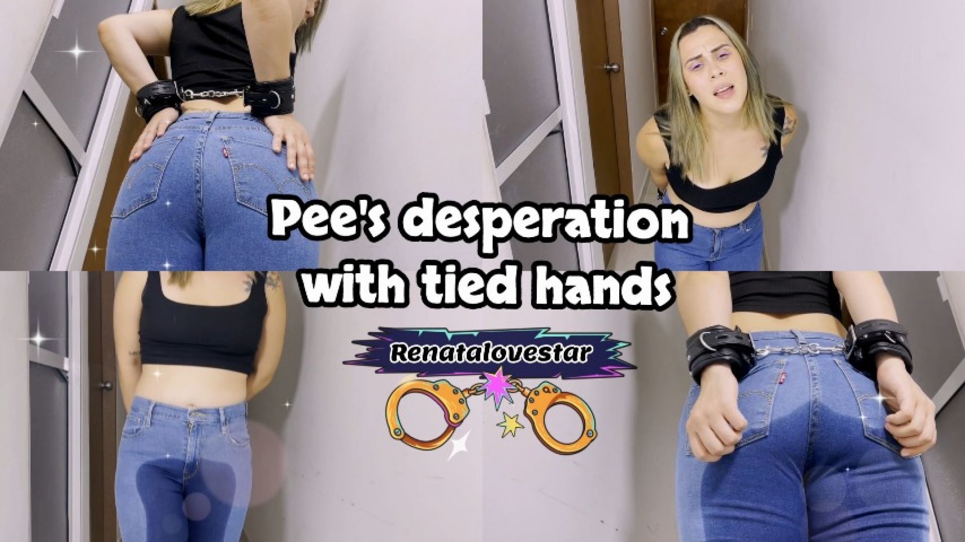 PEES DESPERATION EITH TIED HANDS