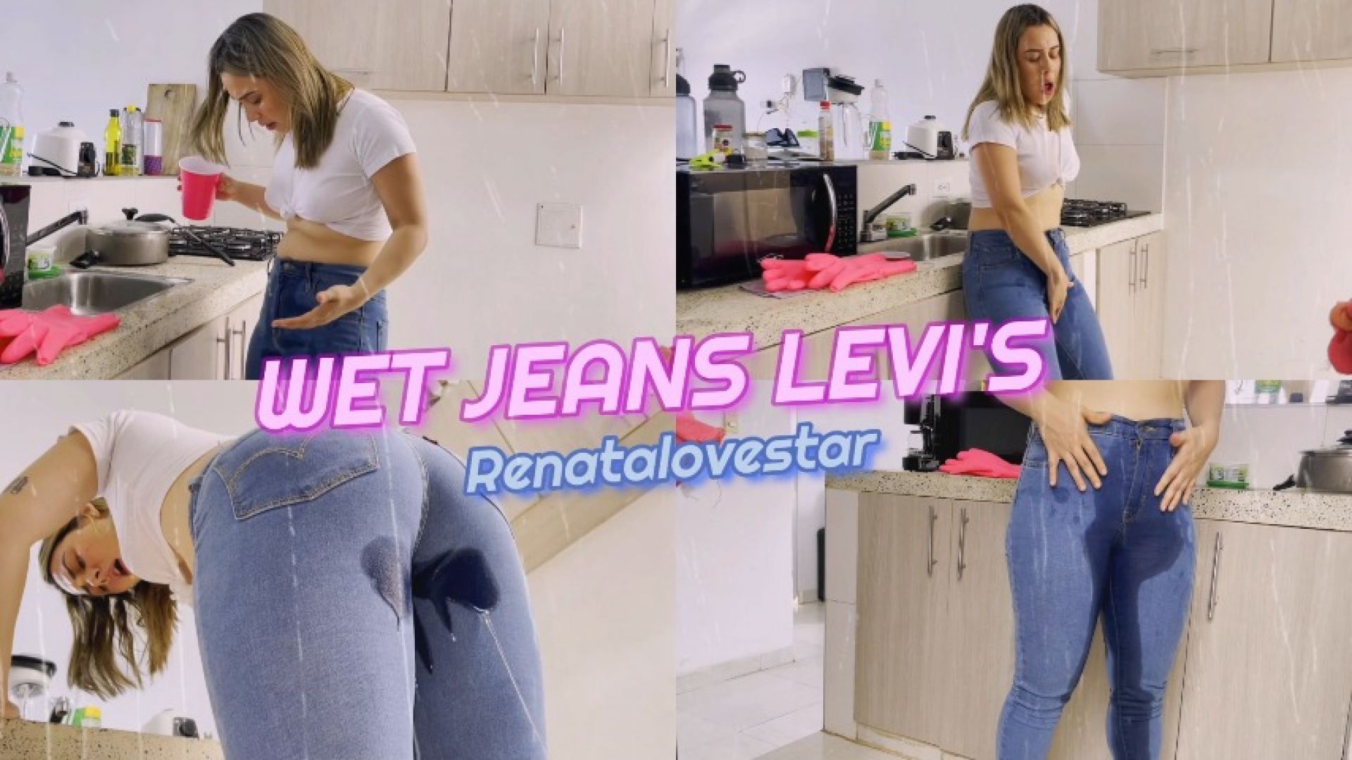 WET JEANS LEVIS