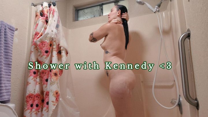 showering with kennedy