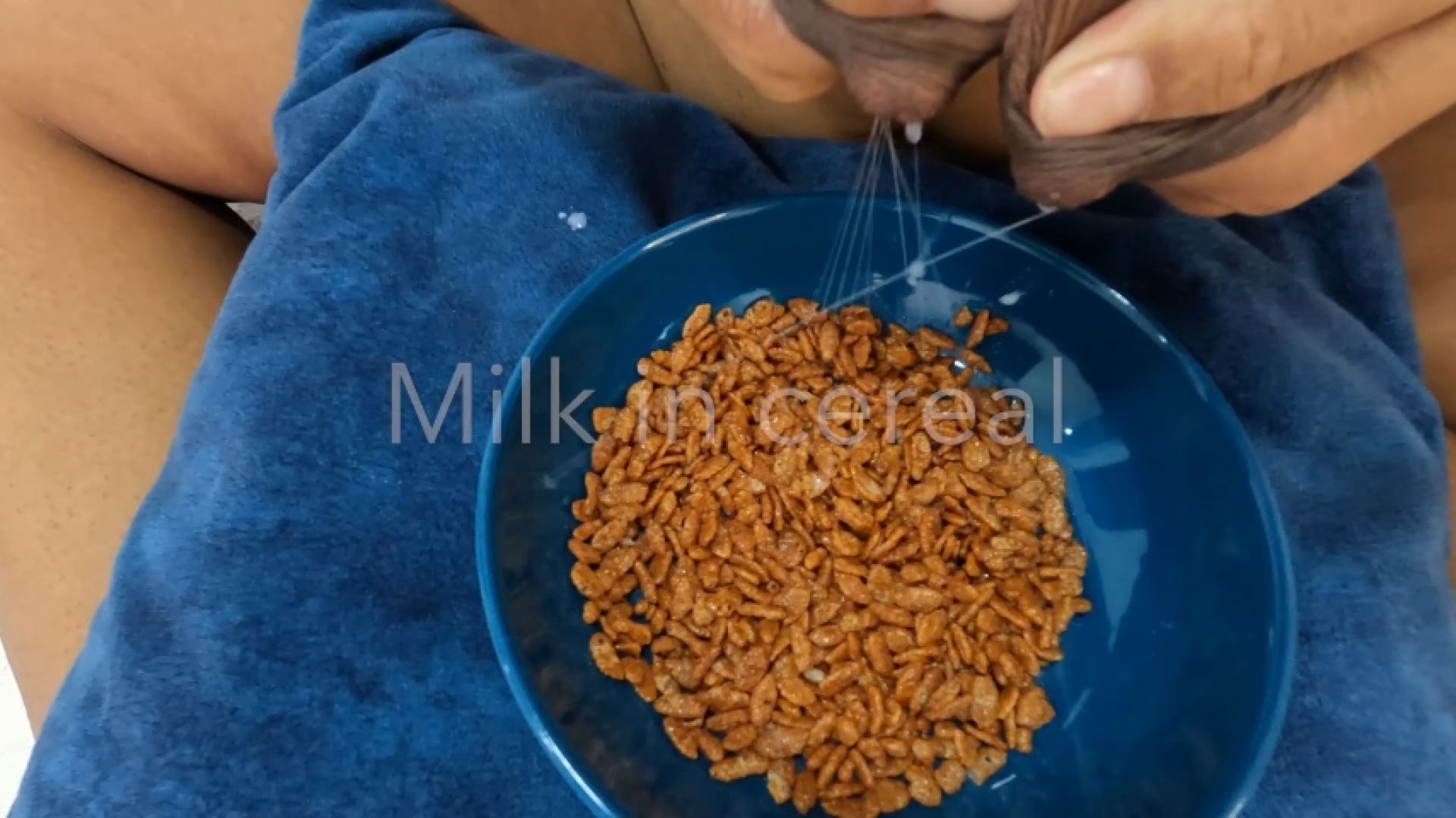 Milk in cereal