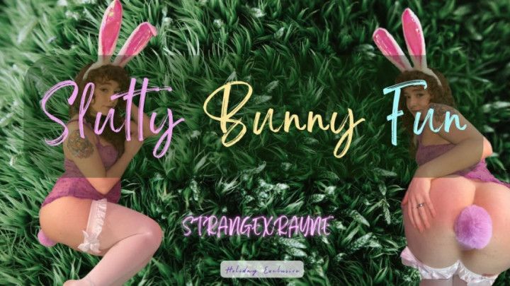 Slutty Bunny has lots of fun this Easter
