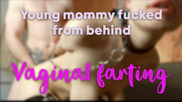 Young mommy fucked from behind