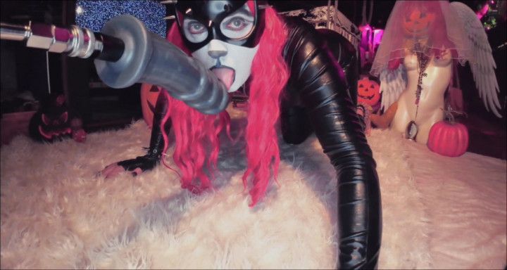 Butt Girl vs Big Toys Hard Fucking Goth Kitty