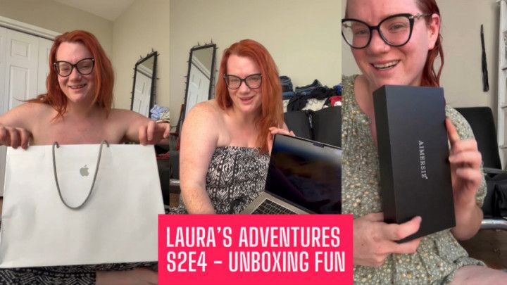 BBW Milf Laura Leslie Porn Vlog S2E4 - Unboxing Fun