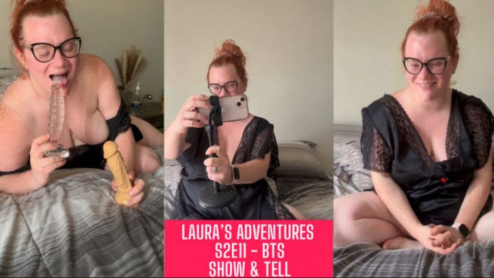 BBW Milf Laura Leslie BTS Porn Vlog - Show and Tell