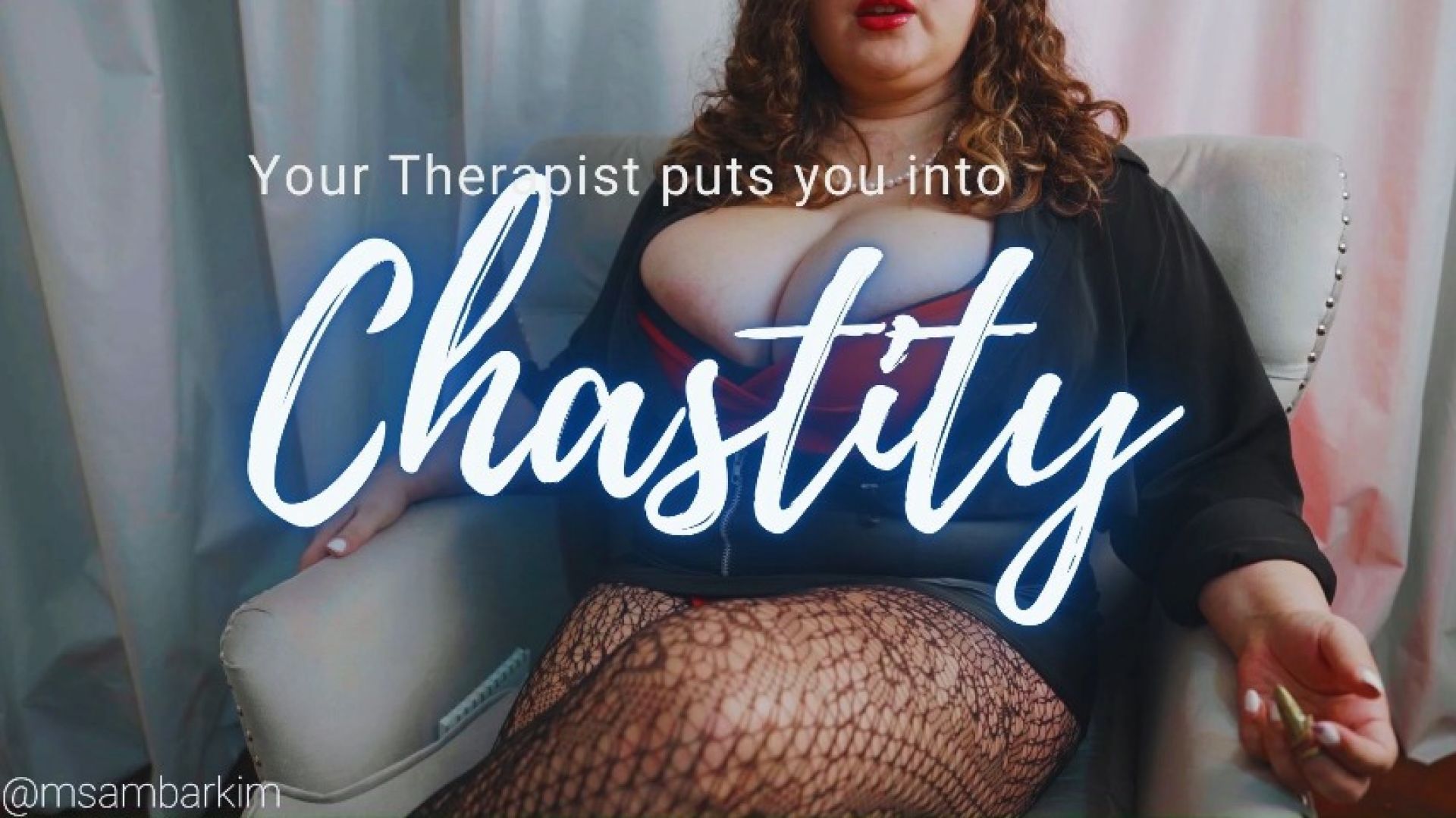 Your Therapist puts you into chastity