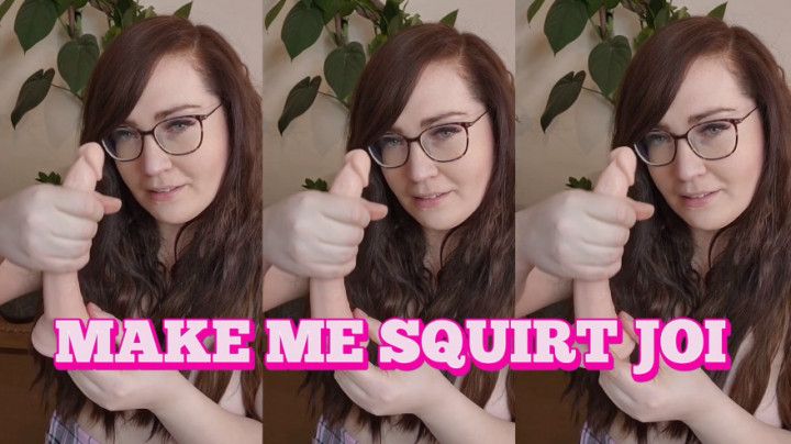 JOI : make me squirt