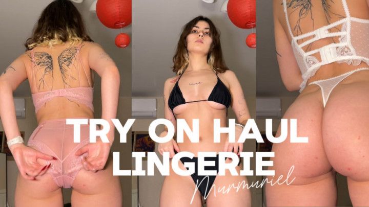 Try on Haul Lingerie