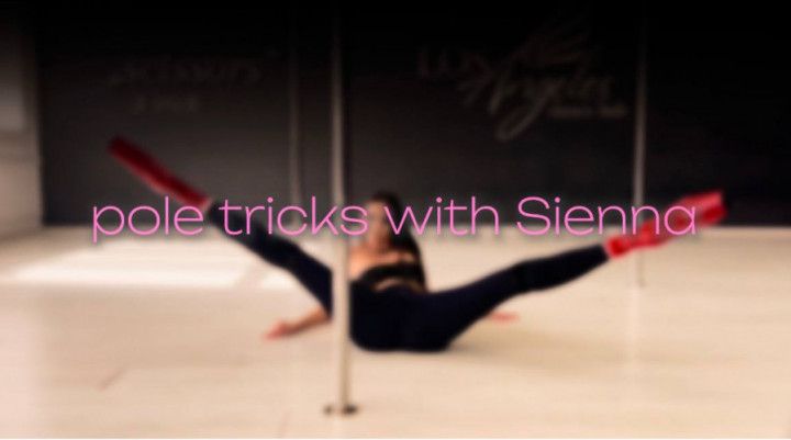 Sienna teach | TOP-3 tricks on a pole