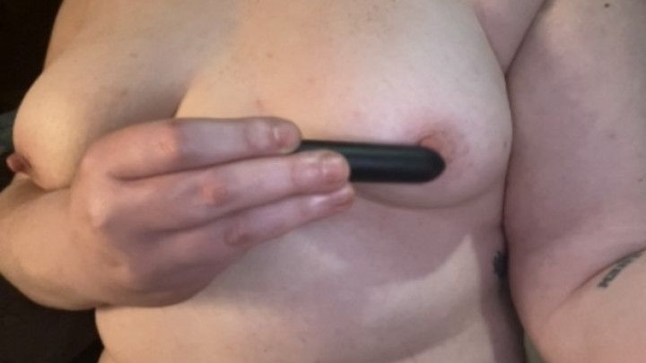 First Time Vibrator On Nipples + Pussy Play