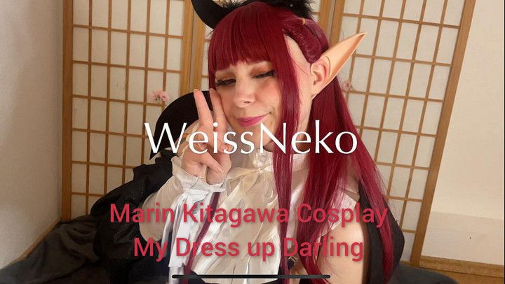 POV: Meet Kitagawa in her cute Succubus Cosplay