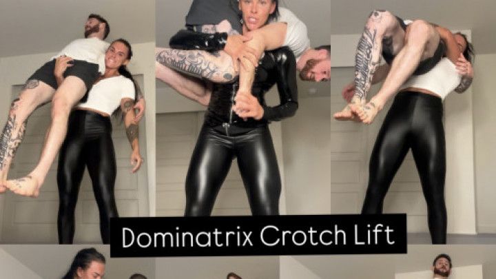 Boy Toy Crotch Carry Dominatrix Workout