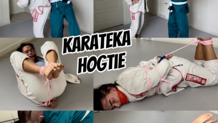 Arrogant Judo Olympian Hogtied &amp; TapeGagged