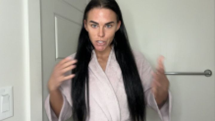 Long Hair Brushing, Dark Hair Fetish, Combing