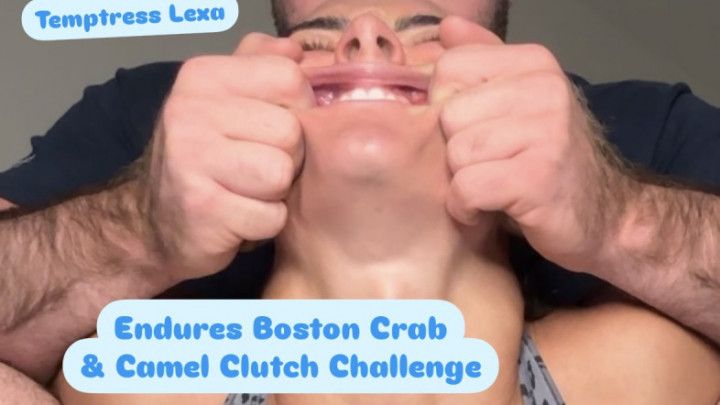 Lexa Endures The Boston Crab &amp; Camel Clutch Challenge