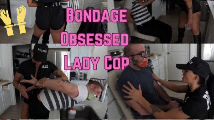 Lady Cop Double Male Bondage Domination