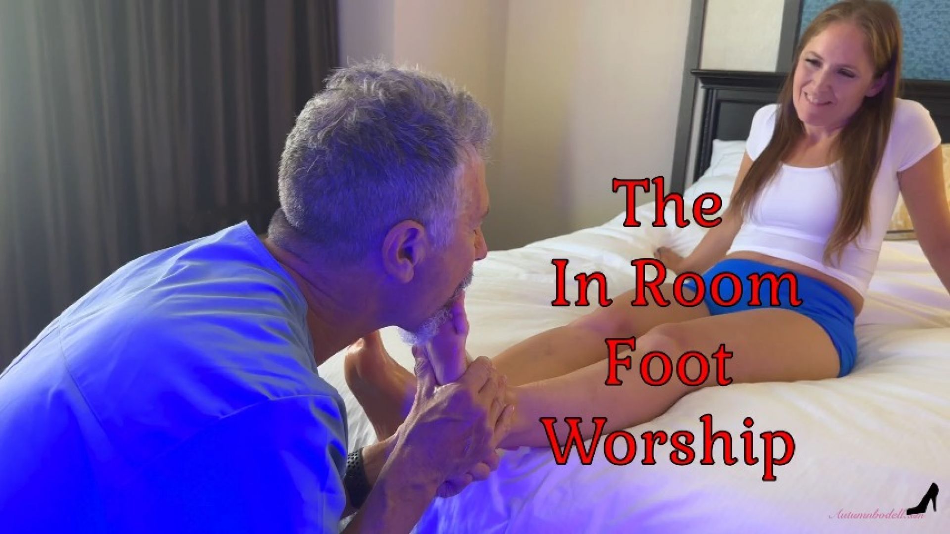 In Room Foot Worship - Rachel Adams And Antickl Foot Massage