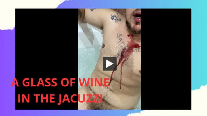 Jacuzzi gone wild... with wine