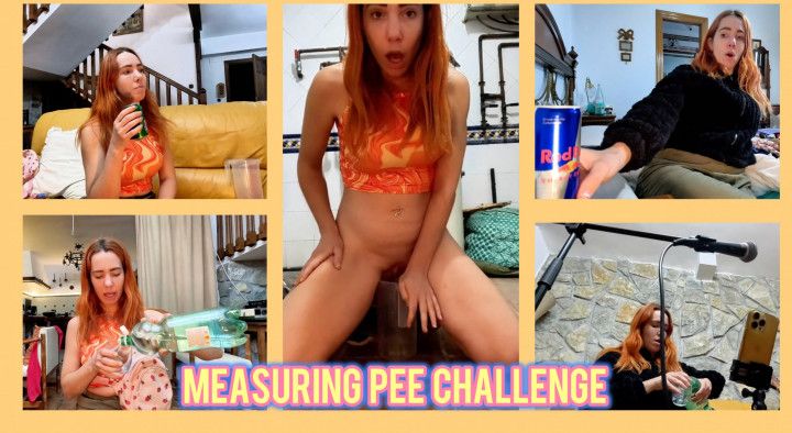 Pee Challenge Bladder Measuring My Piss