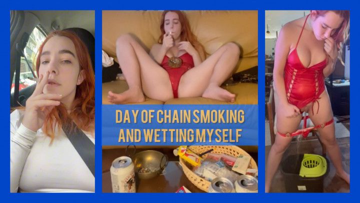 A Day Of Chain Smoking Cigarettes &amp; Wetting Myself - Pee