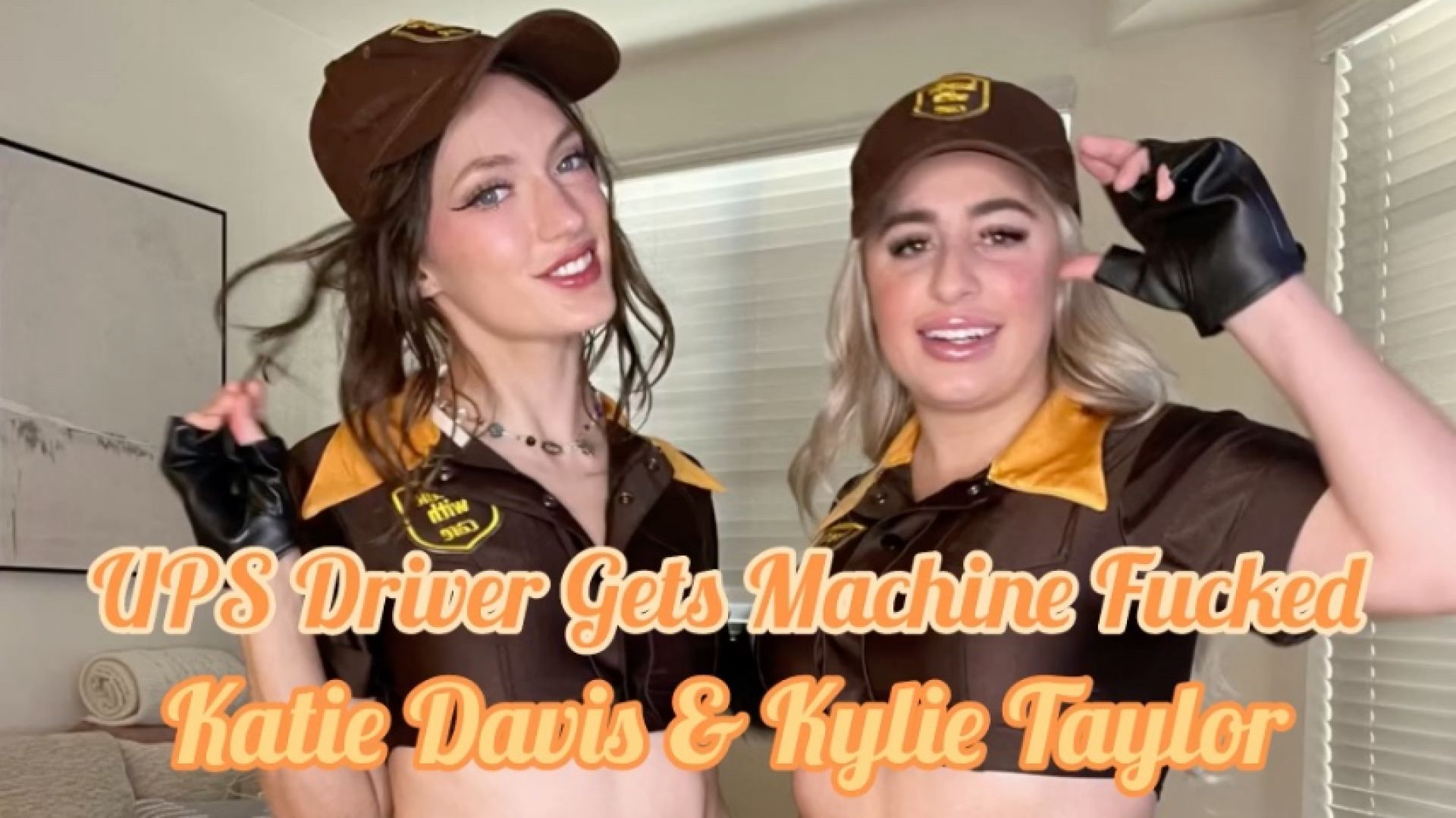 UPS Driver Gets Machine Fucked w/ Kylie Taylor
