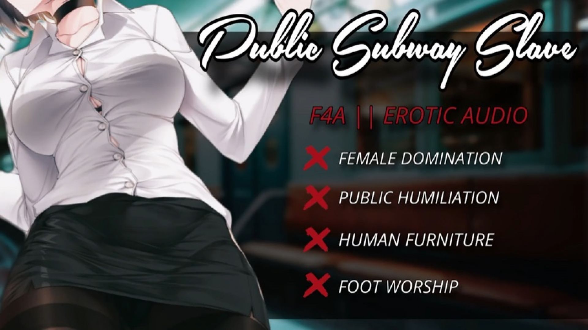 Public Subway Slave Fantasy {AUDIO ONLY