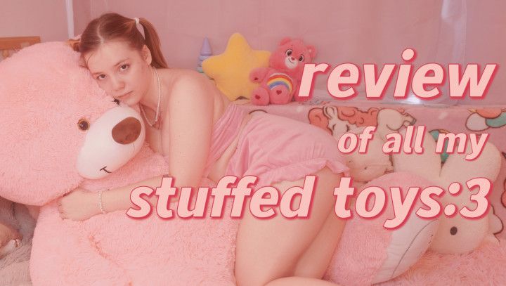 A review of my plush toys for Daddy