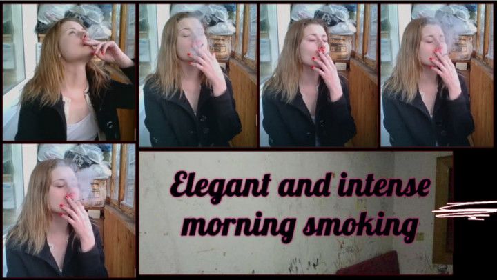 Christina 1 - Elegant and intense morning smoking