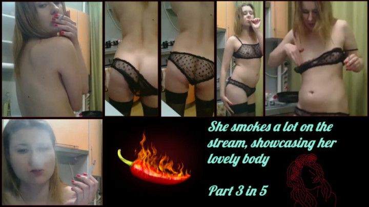 Christina 1 - She adores smoking a lot, Part 4