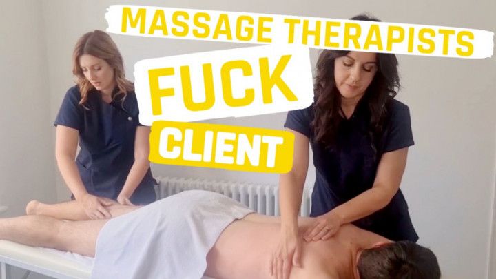 Massage Therapists Fuck Client