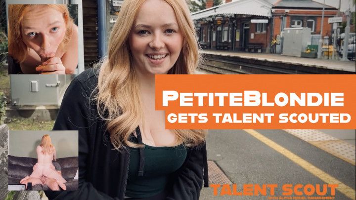 PetiteBlondie Gets Talent Scouted