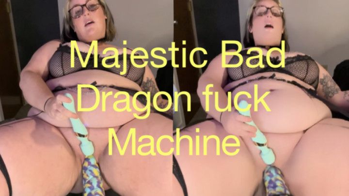 Majestic Bad Dragon fuck machine