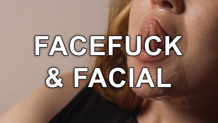 Redhead Milf Facefuck &amp; Facial