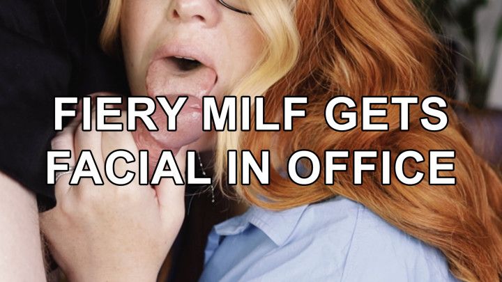 Office Milf Makes Up For Inappropriate Clothing