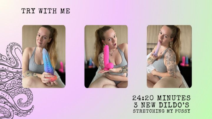 Try my 3 new dildo's! dutch