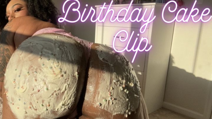 Birthday Cake Clip