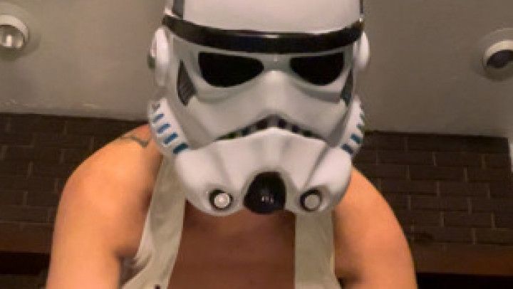 Storm Trooper Riding Dildo