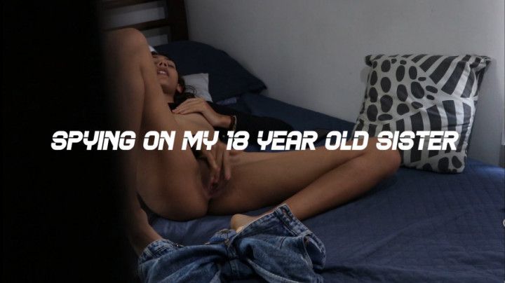 I find my 18 year old sister masturbating in my room