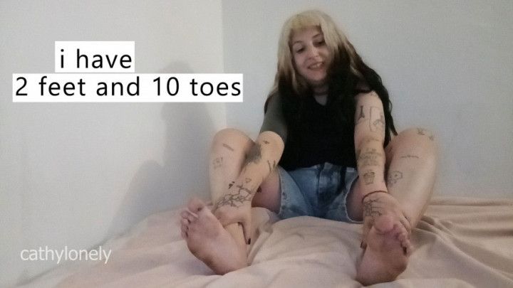 i have 2 feet and 10 toes