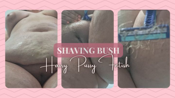 Shaving My Bush