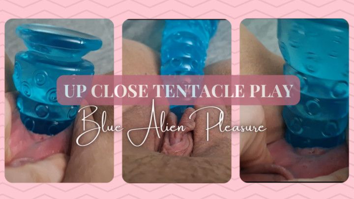 Up-Close Tentacle Dildo Play