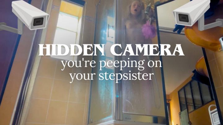 hidden cam in shower