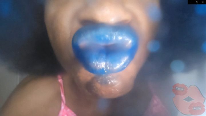 Blue Femboy Lips