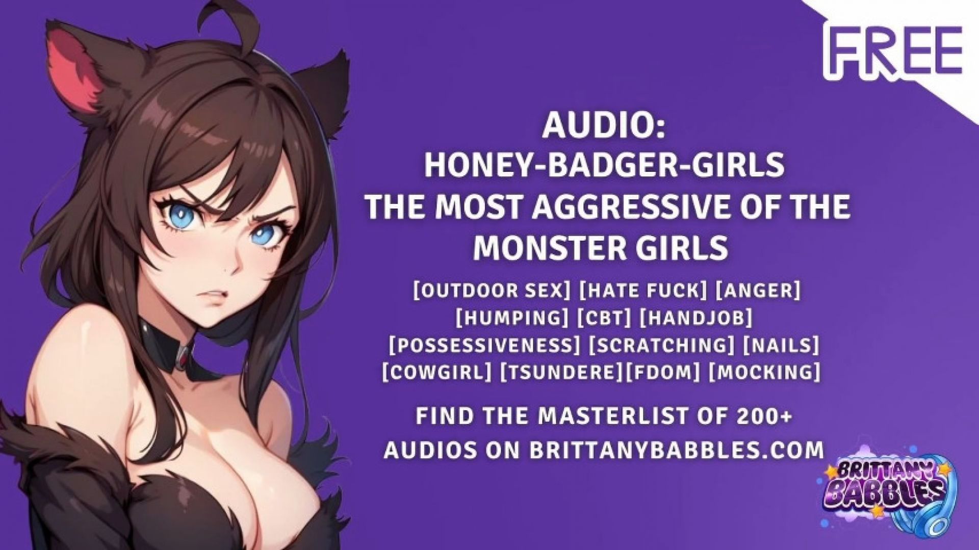 Honey-Badger Girls The Most Aggressive of the Monster Girls