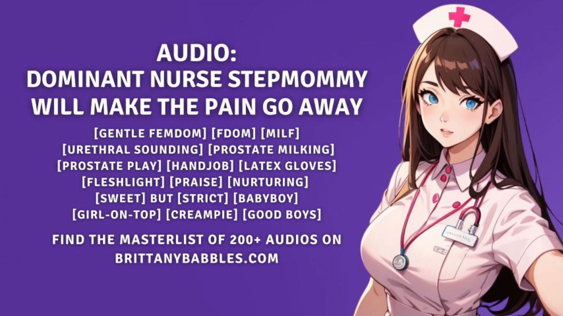 Dominant Nurse Mommy Will Make The Pain Go Away