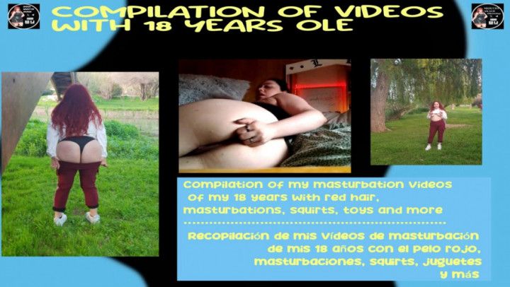 COMPILATION OF MASTURBATIONS FROM MY 18 YEARS OLD