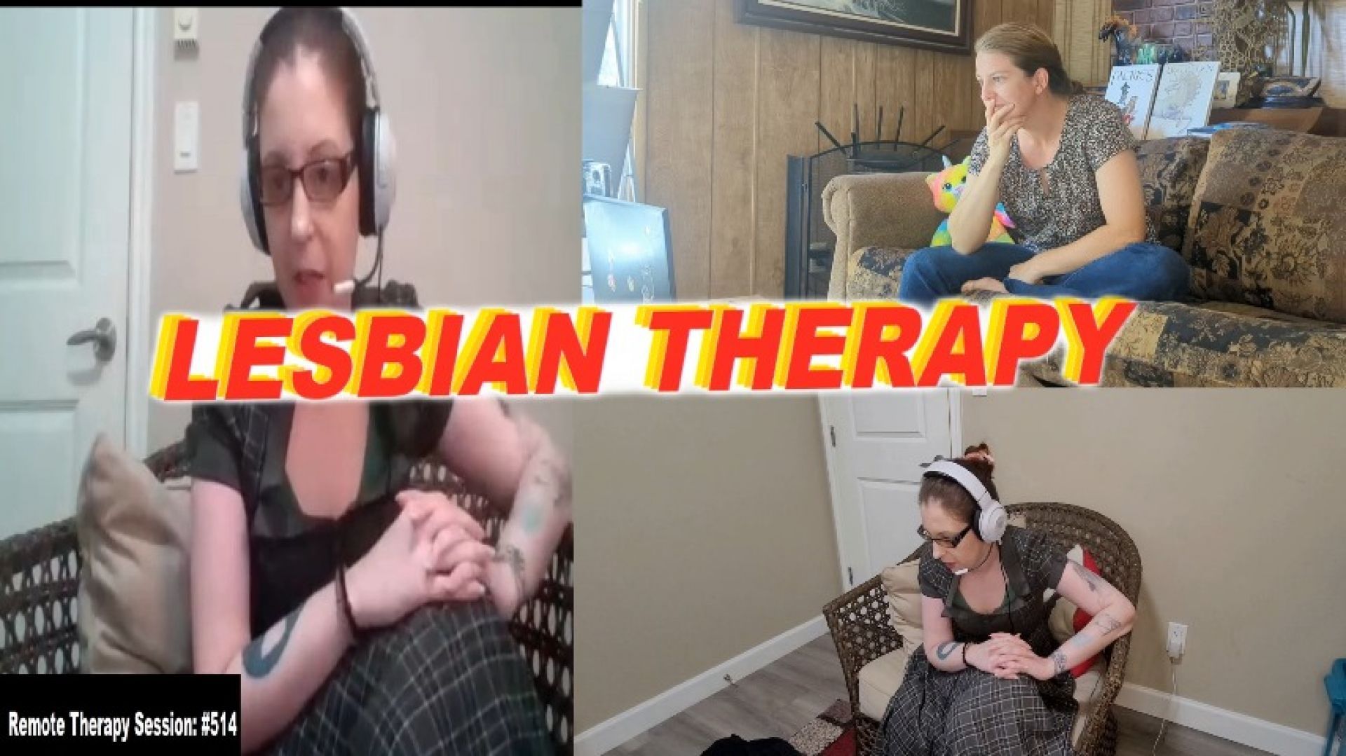 FREE TEASER Lesbian Therapy /w MalkaVixel