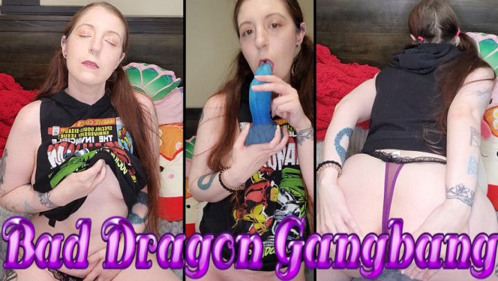 Bad Dragon Gangbang ft Crackers, Pearce, and Lenneth