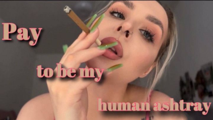 Human Ashtray - FinDom