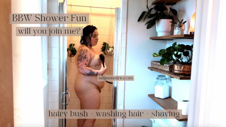 BBW - GFE - the only thing I'm missing in the shower is you